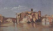 Jean Baptiste Camille  Corot Ile et pont San Bartolomeo (mk11) Germany oil painting reproduction